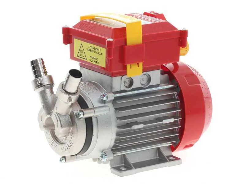 elettropompa travaso liquidi ø 20 mm - 0,5 hp - 2850 r.p.m. - 1700 l/h