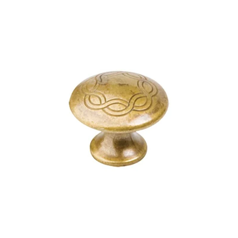 pomolo per mobili '24081' 30 mm - oro di valenza