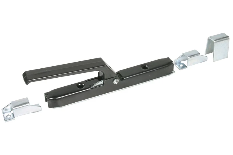 cariglione in acciaio verniciato a doppia azione per aste 10x10 mm