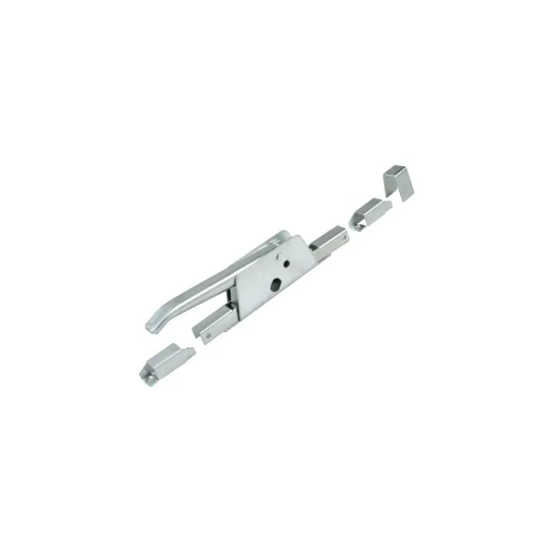 cariglione in acciaio zincato a doppia azione per aste 14x14 mm