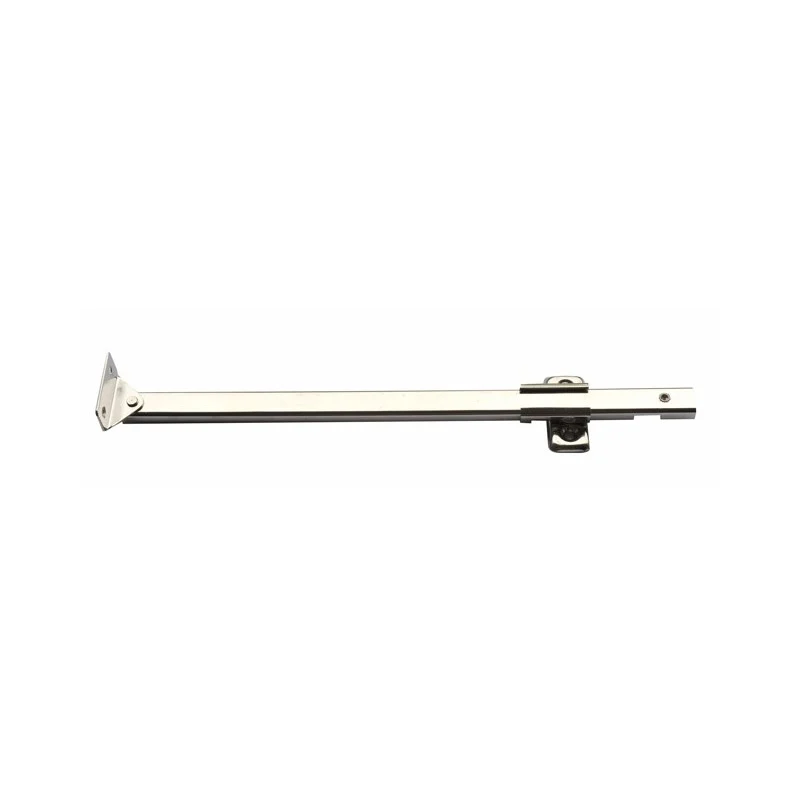 asta snodata a scatto 25 cm - nichelato