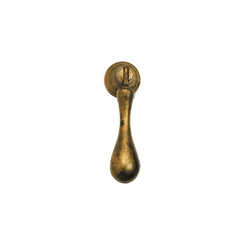 pendente per mobili '21396' 18x63 mm - ottone antico