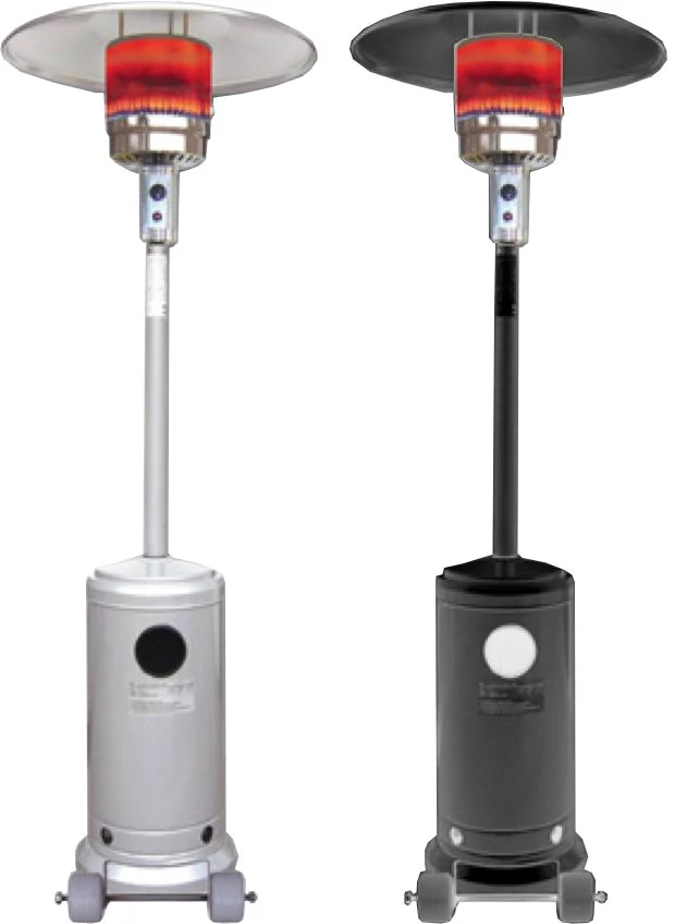stufa a gas 'fungo' 12000 watt - acciaio inox