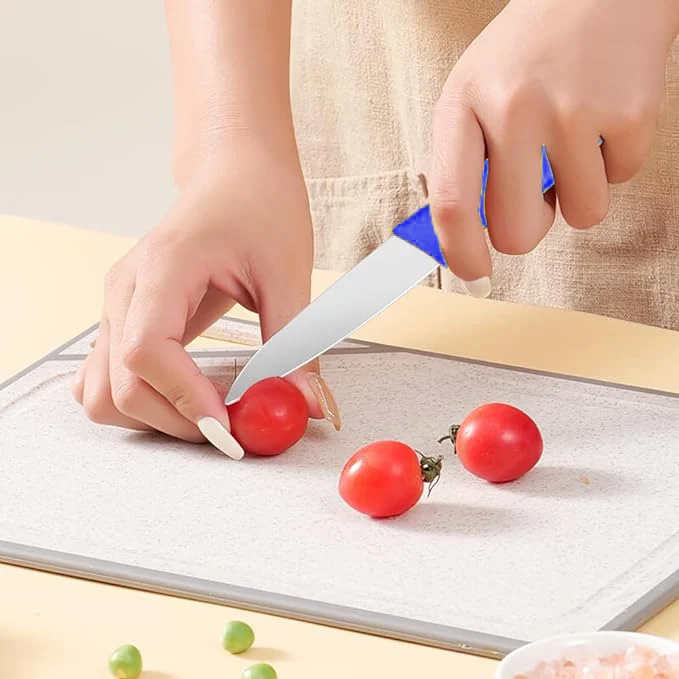 coltello da cucina con manico in plastica 18 cm