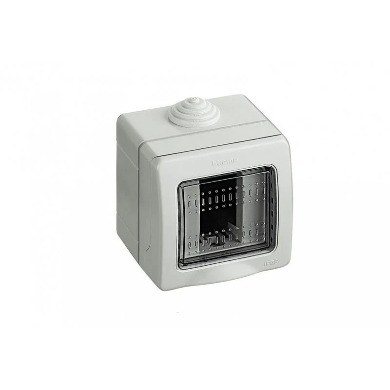 contenitore da parete per apparecchi ip55 2 posti