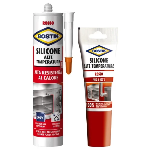 silicone alte temperature 60 ml - rosso