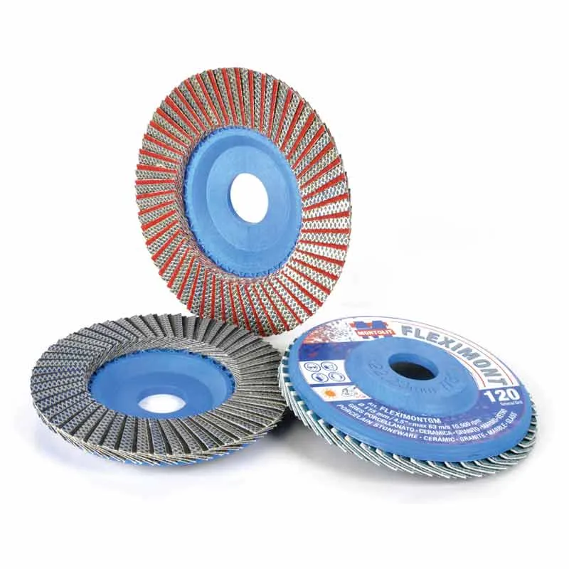 disco diamantato lamellare 'fleximont' montolit ø 115 mm - grana media (120)