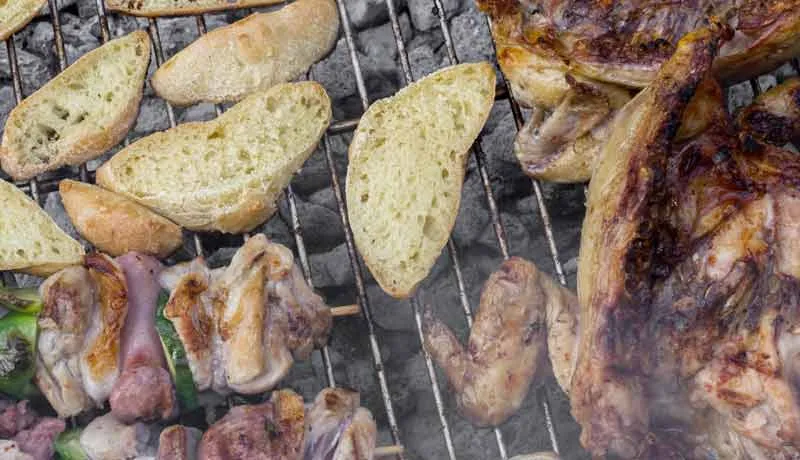 barbecue a carbonella 'supermax' cm 60x40x85h