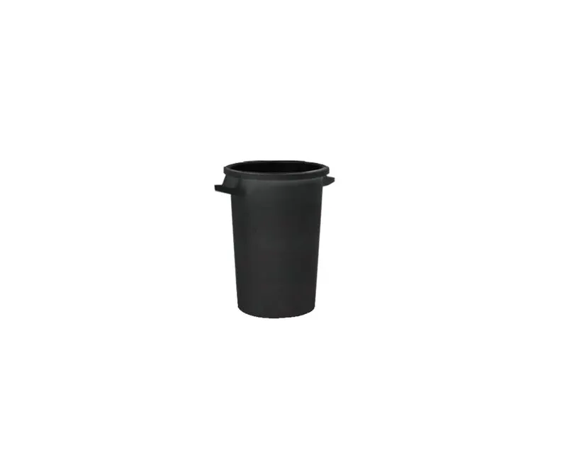 bidone per rifiuti nero 100 lt - ø 47x66 h