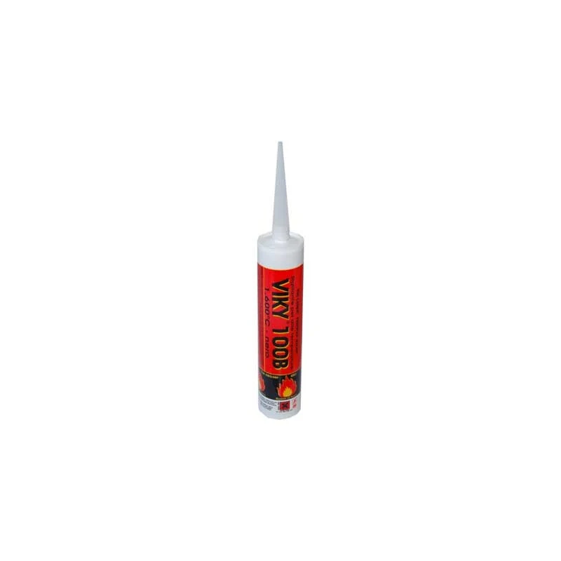 silicone alte temperature viky 500 gr - nero