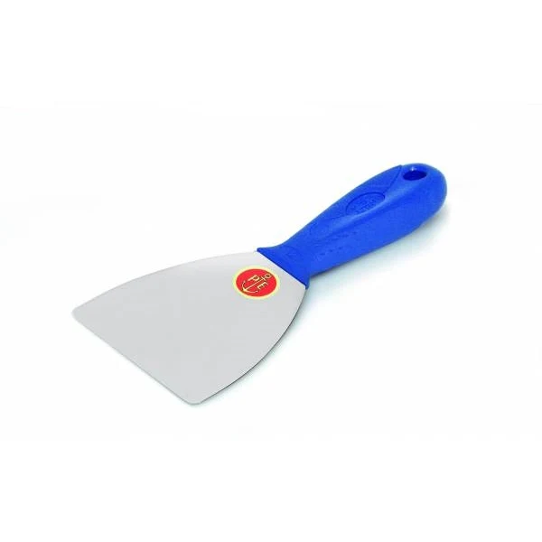 spatola per stucco inox c/bordi arrotondati '504/is' pavan 100 mm