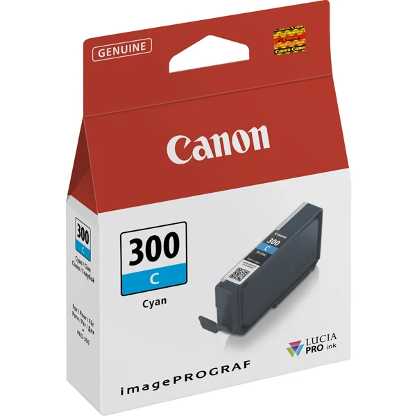 Canon - Cartuccia PFI-300 - Ciano - 4194C001 - 14 ml