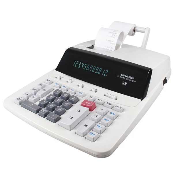 Sharp - Calcolatrice scrivente CS 2635LW - 12 cifre - CS2635LW