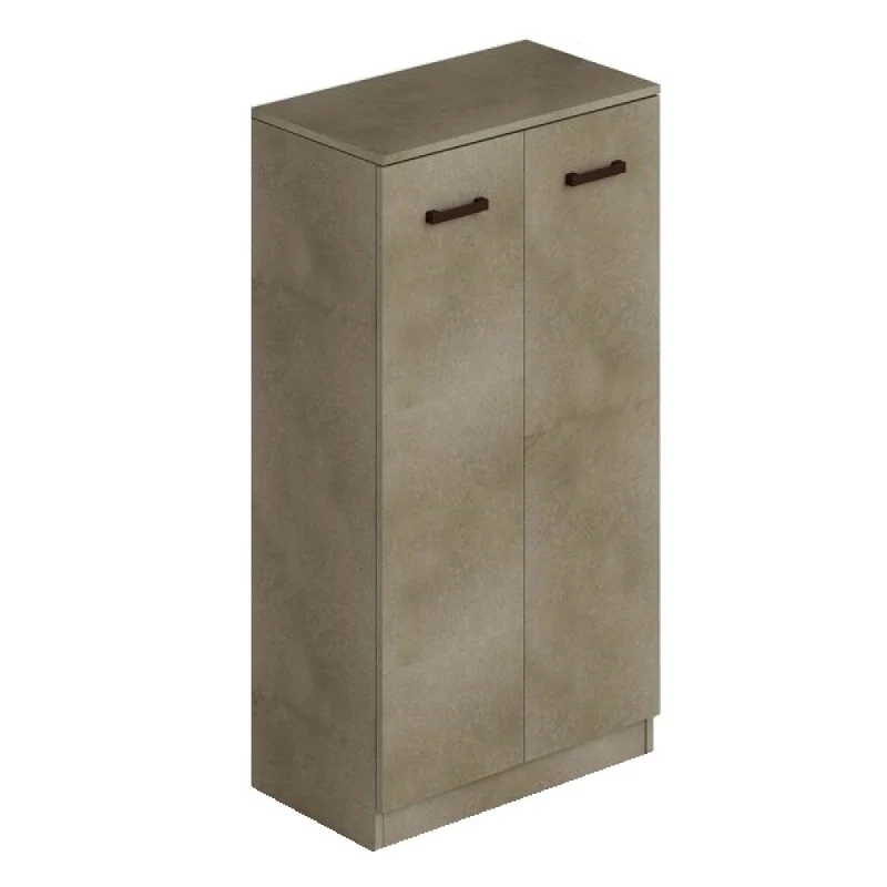 Armadio scarpiera multiuso argilla 2 ante h130x71x38