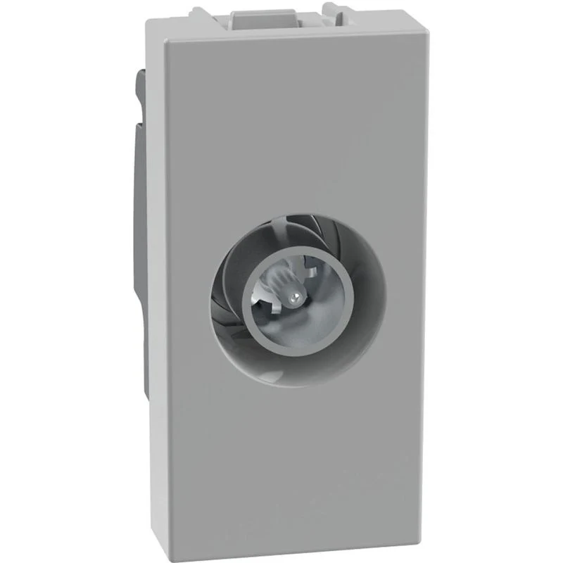 BTICINO JG4202P10 - Presa coassiale passante terminale 10dB Grigia - Matix Go
