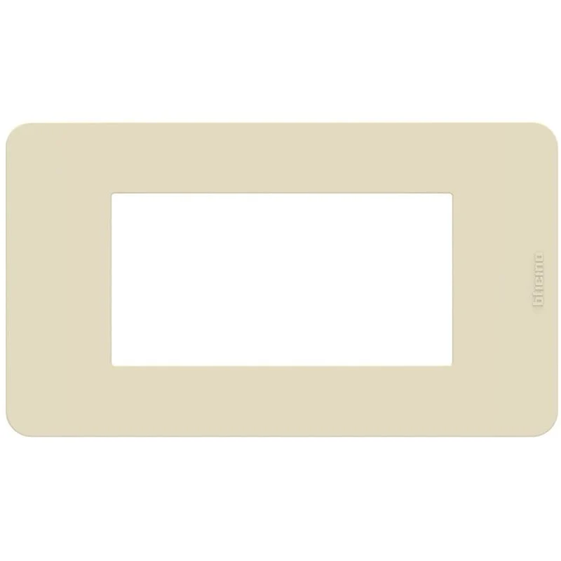 BTICINO JA4804TI - Placca 4 Moduli Avorio - Matix Go