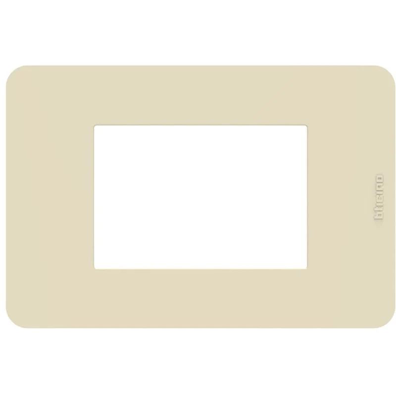 BTICINO JA4803TI - Placca 3 Moduli Avorio - Matix Go