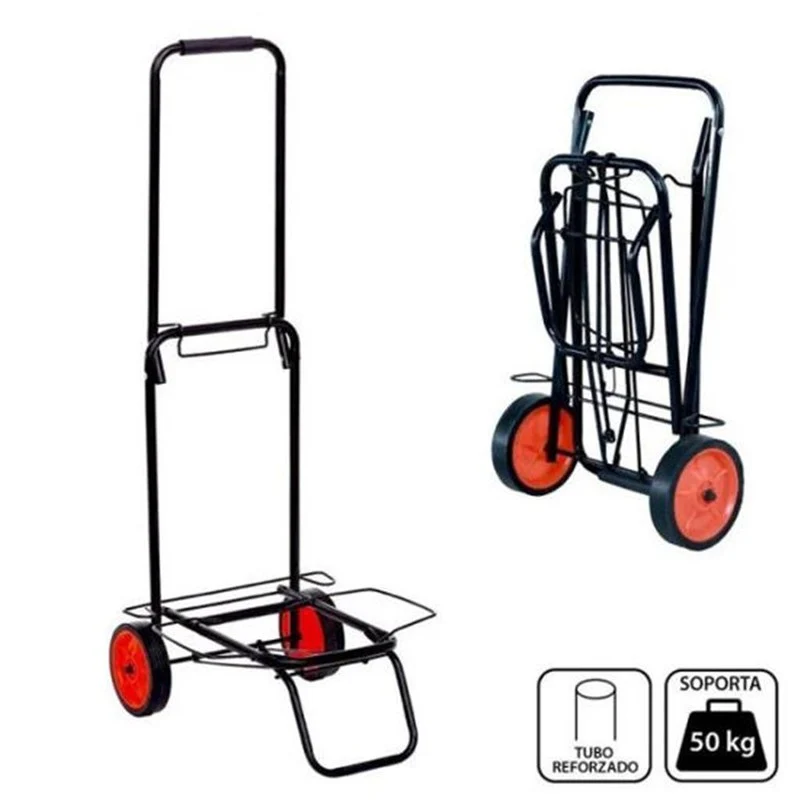 Carrello portatutto per spiaggia 34x45x100 cm