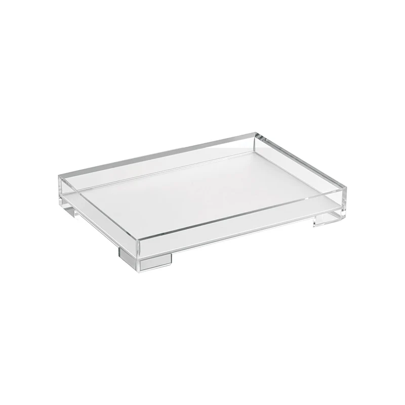 Vassoio Essence 32x23x5 cm trasparente
