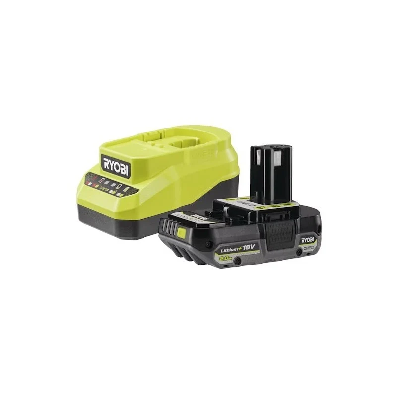 Kit batteria e caricatore Ryobi RC18120A-120C 18V ONE+ 2,0Ah