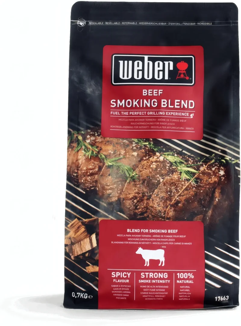 Miscela chips Weber per carne di manzo 700 g