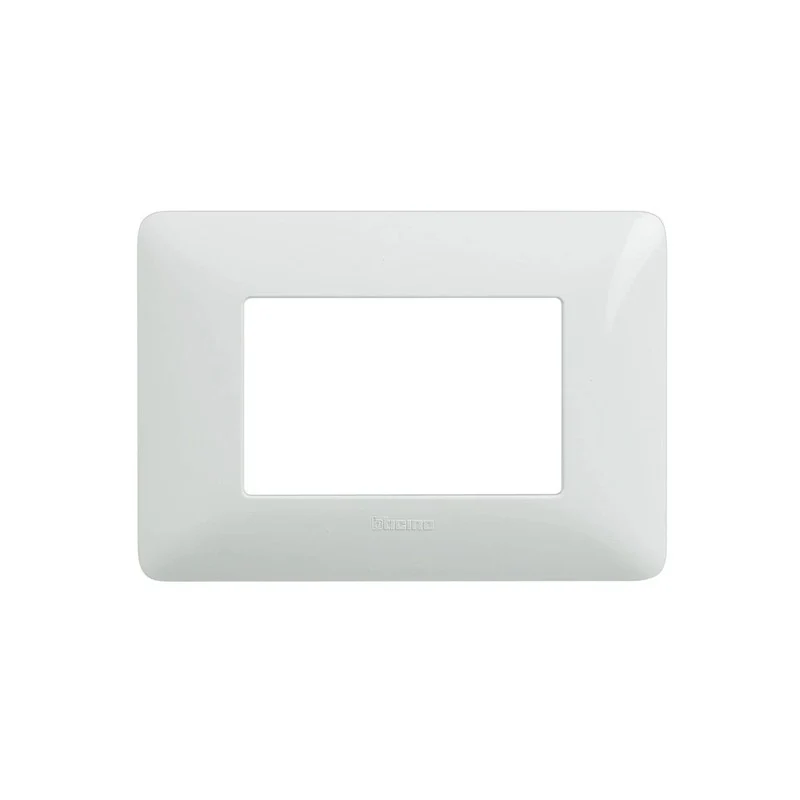 Placca 3 moduli matix bianco