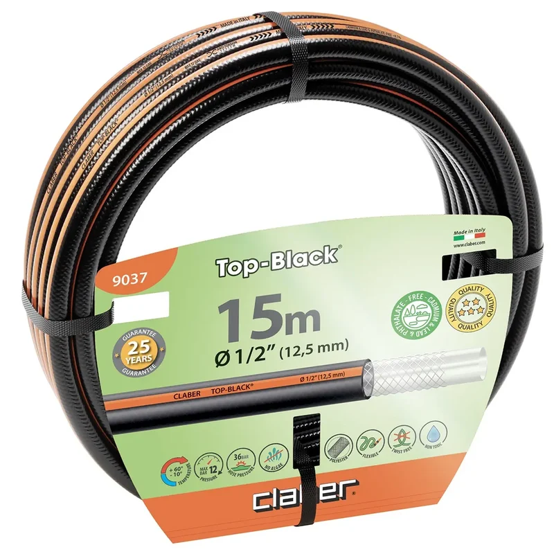Tubo flessibile Top-Black Ø 1/2" – 15 m