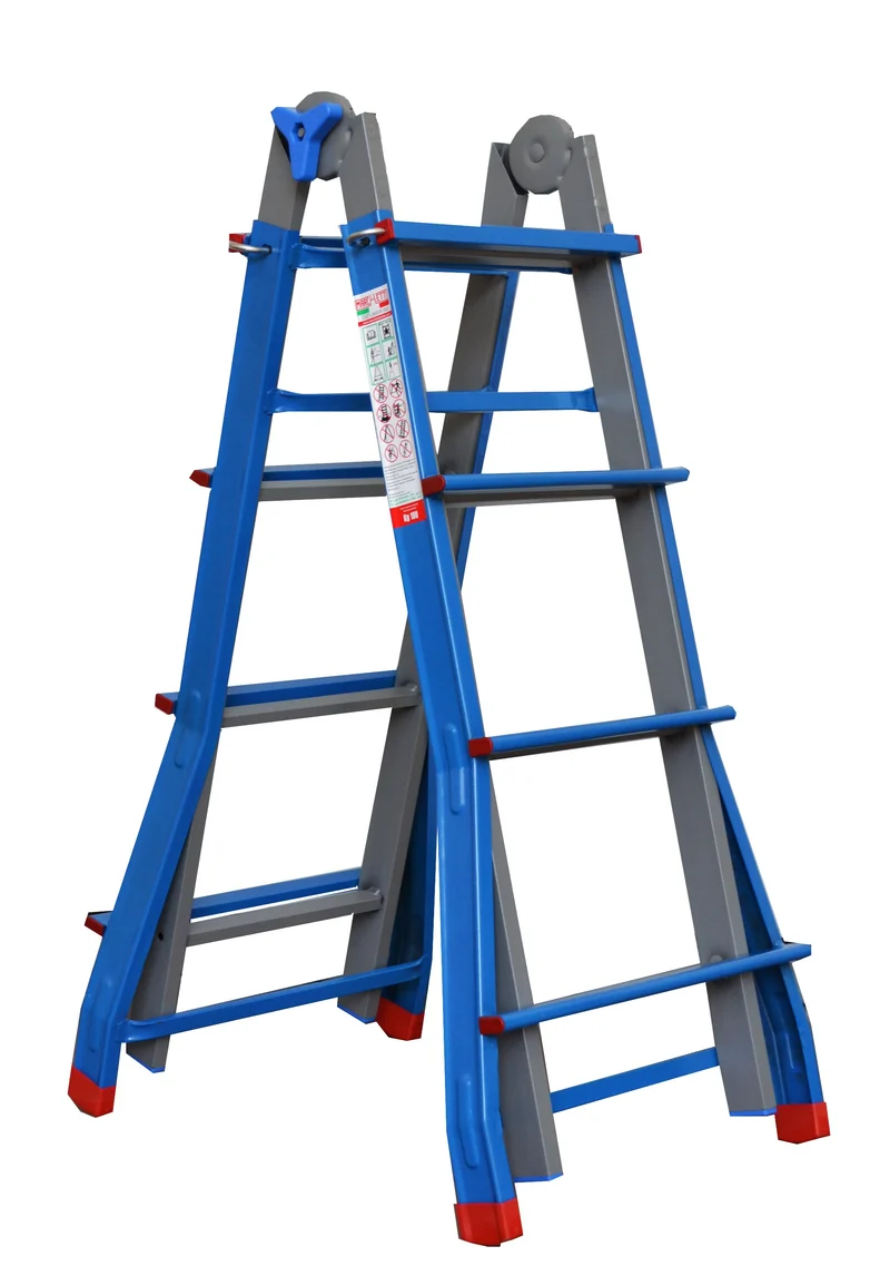 scala multiuso 'metallika' 4+4 gradini