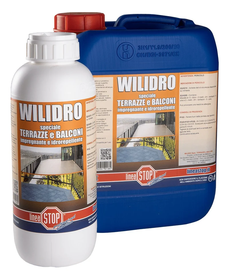 impermeabilizzante per balconi e terrazze 'wilidro' 2,5 lt
