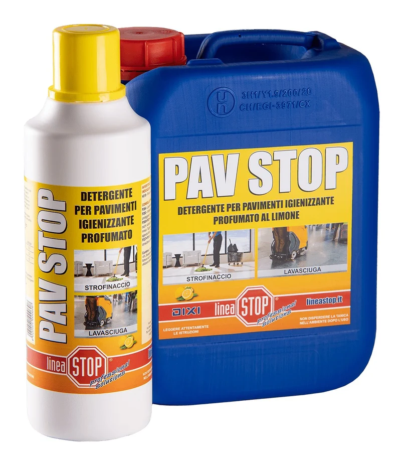 detergente profumato per pavimenti 'pav stop' 1 lt