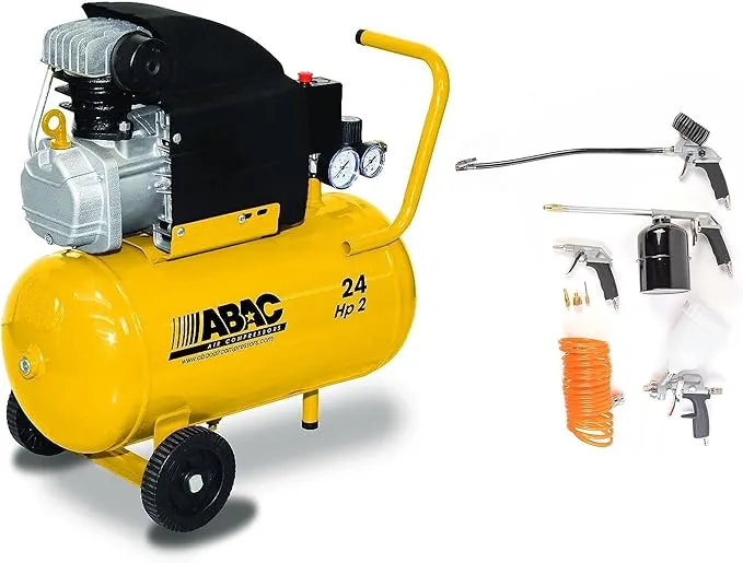 compressore coassiale 'base line' abac 24 lt