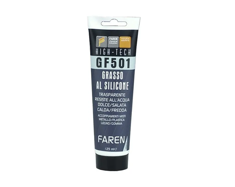 grasso al silicone trasparente 125 ml