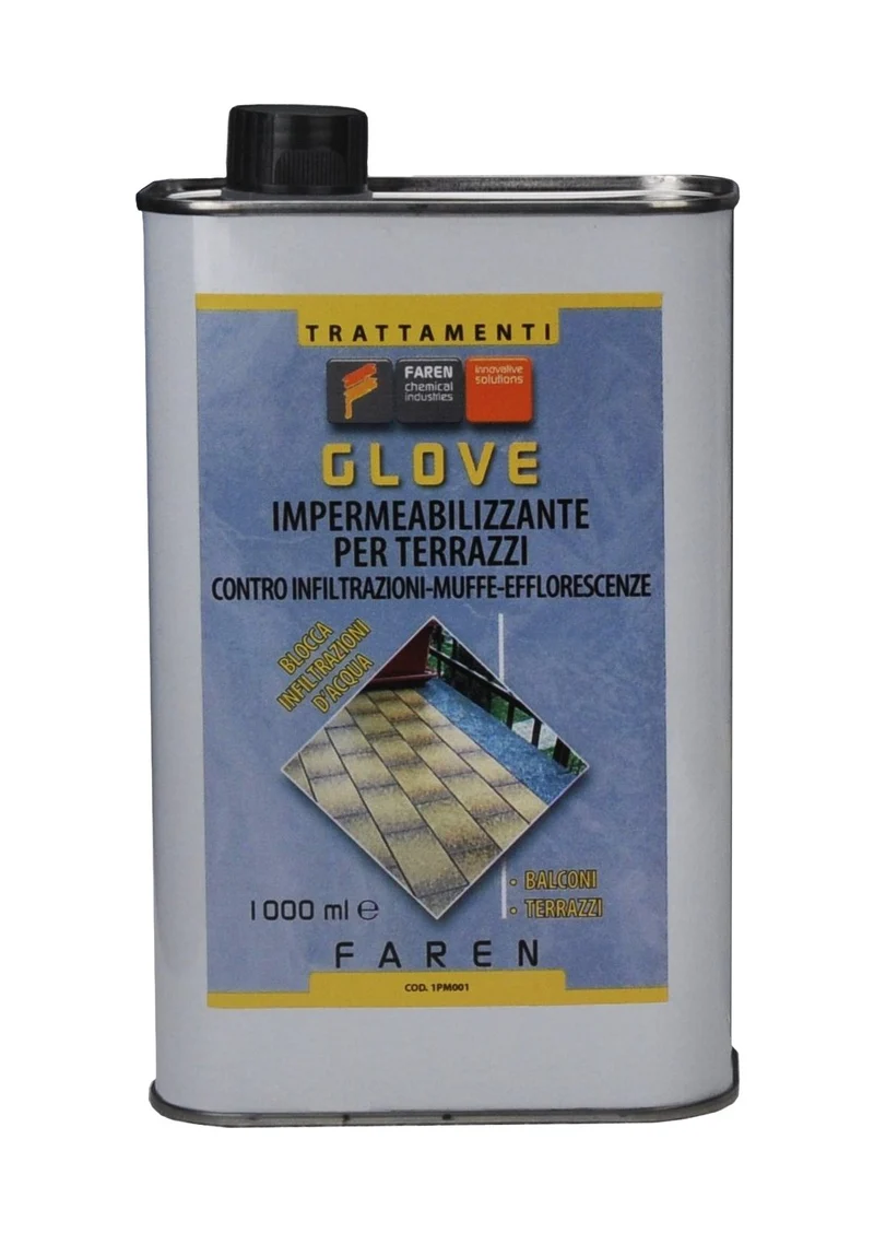 impermeabilizzante per terrazze 'glove' 1 lt