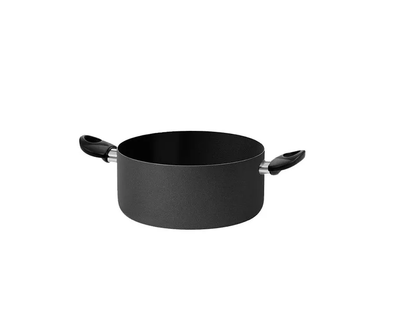 casseruola 'black line' ø cm 20x9,5h - cap. 3 lt