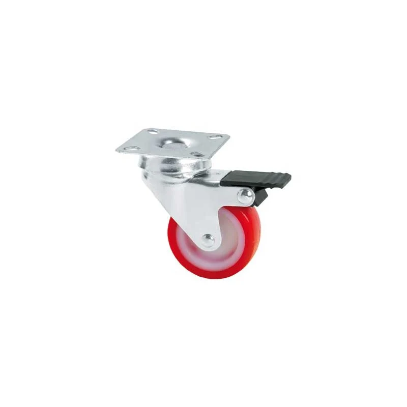 ruota arredamento art. 235bis avo c/freno 60 mm - portata 50 kg