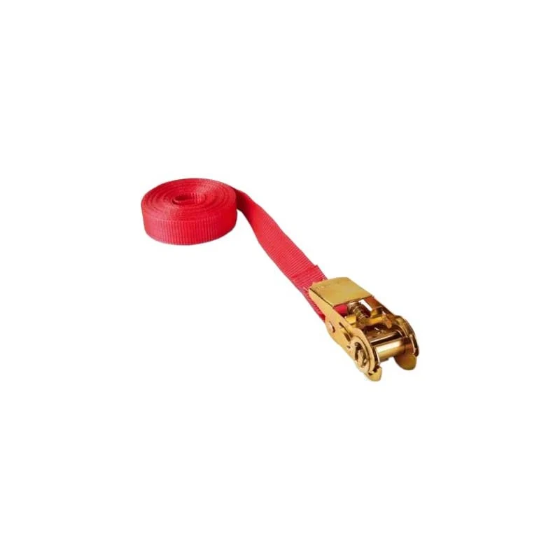 cinghia di ancoraggio con mini cricchetto 25 mm - 4 mt