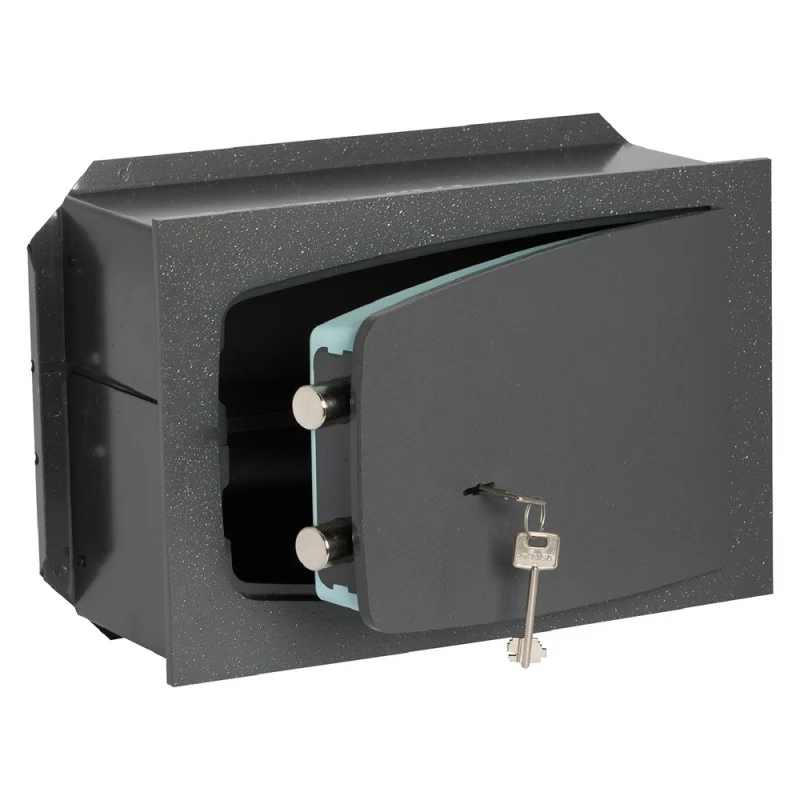 cassaforte con chiave 1 stella art. 8a010 cisa mm 360x195x240h, 2 cat. orizz. - 1 ripiano