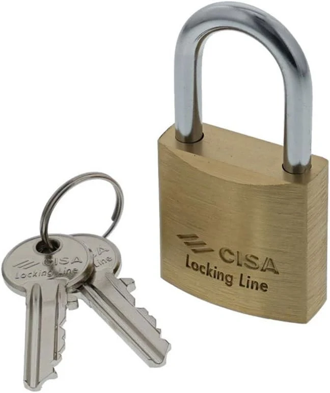 lucchetto ad arco standard 'locking line' cisa 40 mm