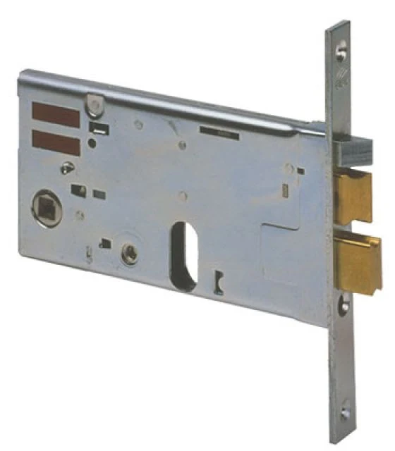serratura elettrica da infilare a cilindro da fascia art. 14460/14461 cisa e70 - frontale mm 16
