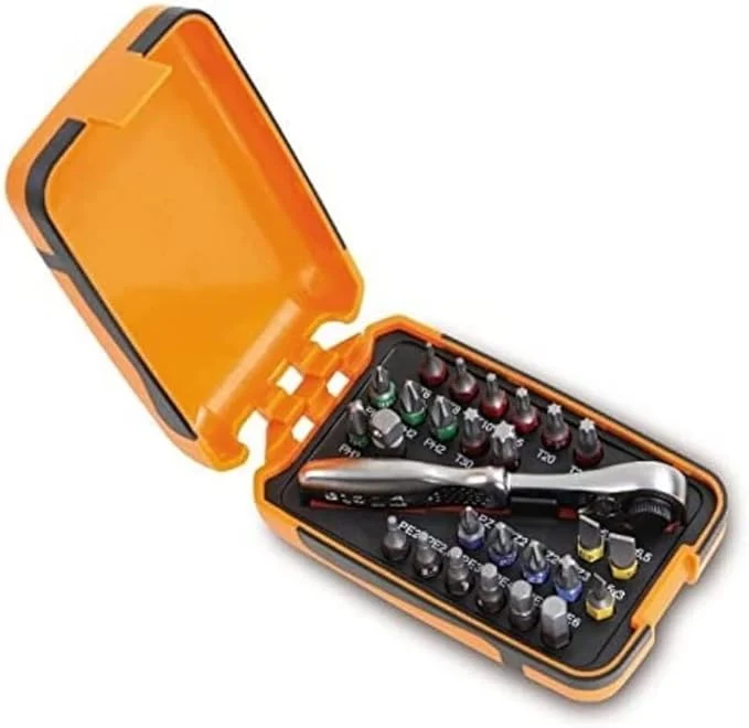 serie inserti con cricchetto art. 860/c27 beta 27 pezzi