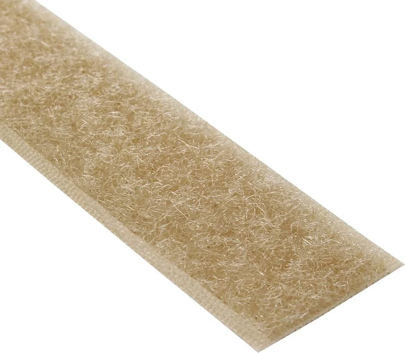 nastro a strappo 20 mm - 25 mt asola adesiva + 25 mt gancio
