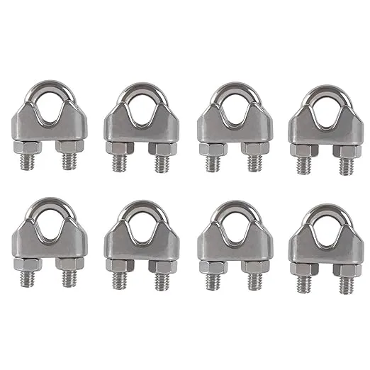 morsetto per funi inox 6 mm