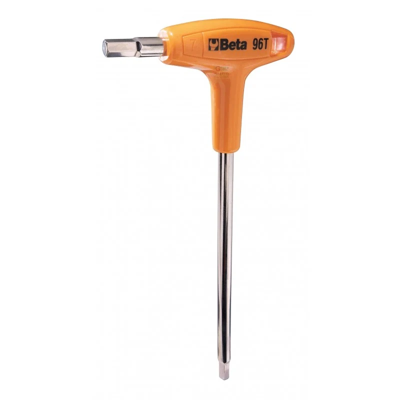 chiave maschio esagonale con impugnatura art. 96t beta 10 mm