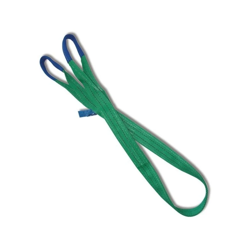 fascia di sollevamento verde robur 2 mt - portata 4000 kg