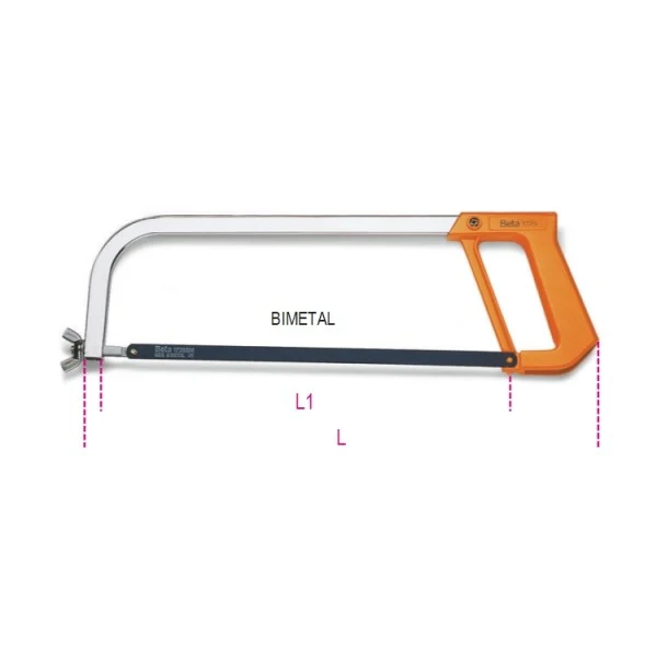 seghetto per metallo art. 1725 beta 420 mm