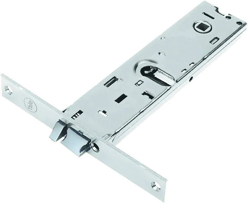 serratura elettrica per porte alluminio da fascia art.854 yale e80 - frontale 16 mm