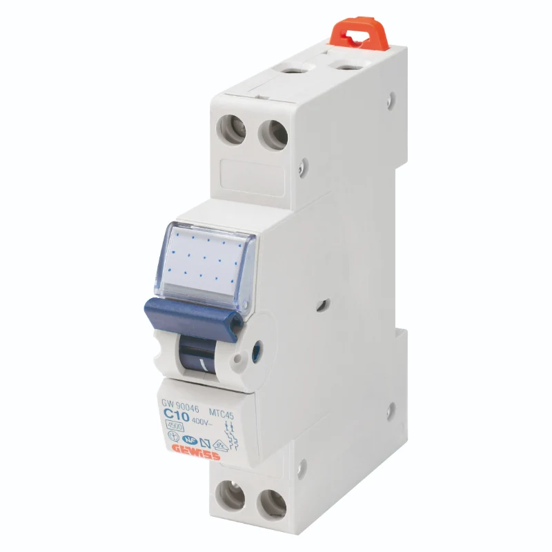 interruttore magnetotermico compatto 1p+n c. nominale 16a