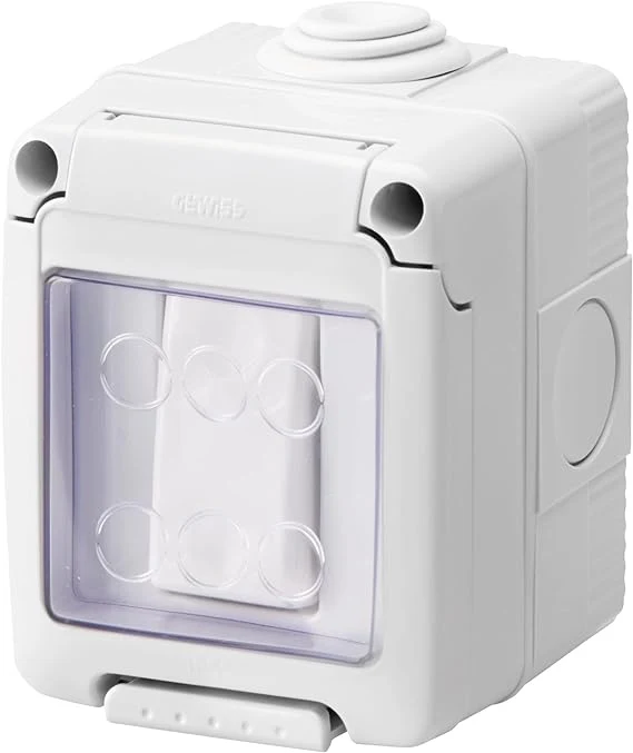 contenitore da parete per apparecchi ip55 'system' 1 posto