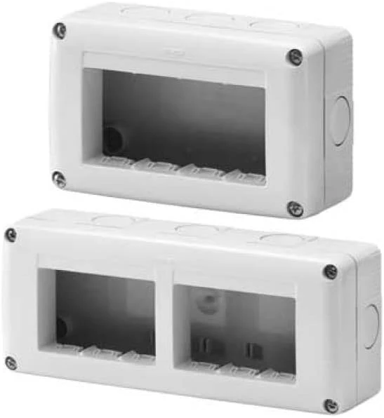contenitore da parete per apparecchi ip40 'system' 1 posto