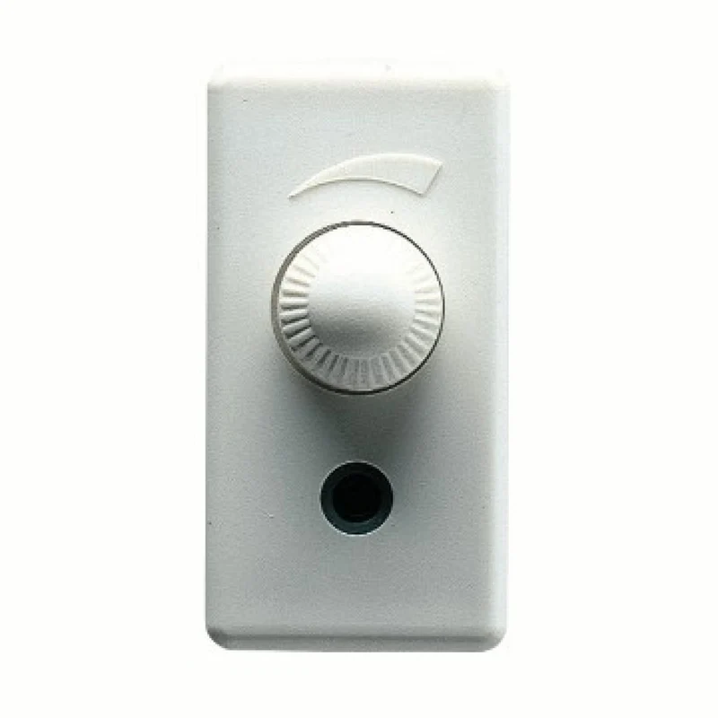 regolatore elettronico rotativo luminoso 'system' 230v 50/60 hz - bianco